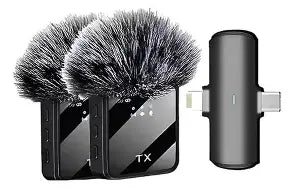 MICROFONO INALAMBRICO WIRELESS F-11 3 EN 1