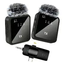 MICROFONO INALAMBRICO WIRELESS F-11 3 EN 1