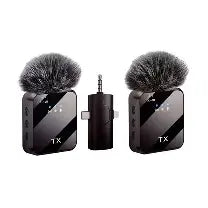 MICROFONO INALAMBRICO WIRELESS F-11 3 EN 1