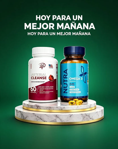 Arterial Cleanse + Omega 3 Nutra