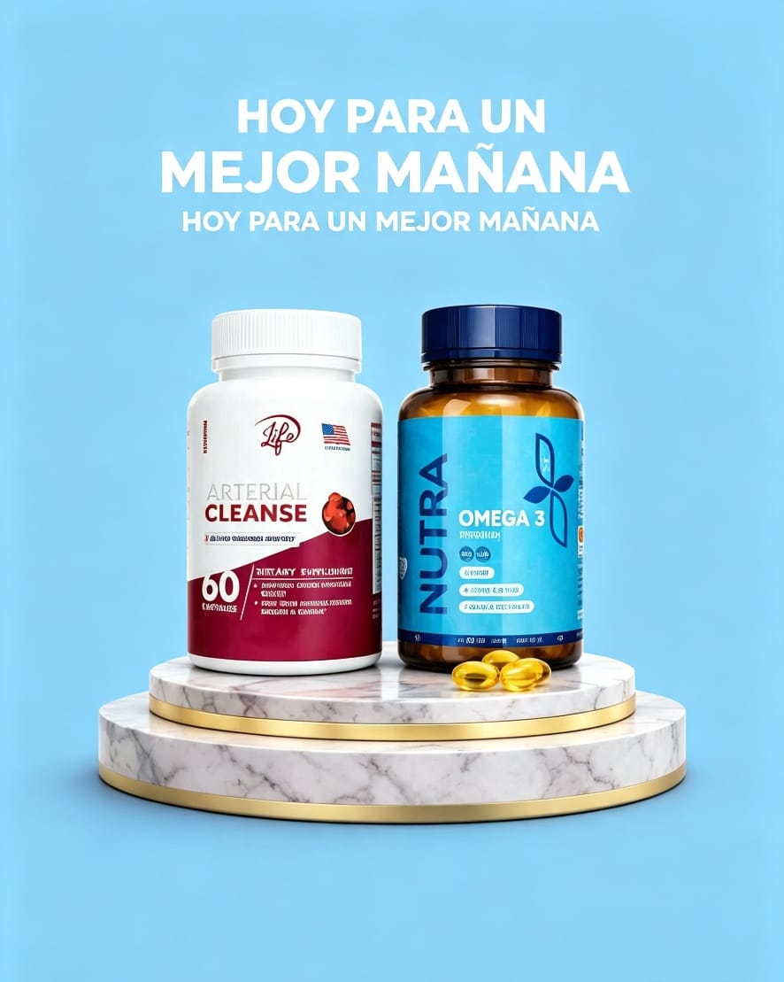 Arterial Cleanse + Omega 3 Nutra